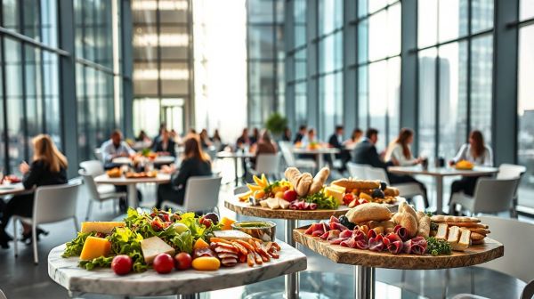 Plateau repas à la défense : qualité et fraîcheur au bureau