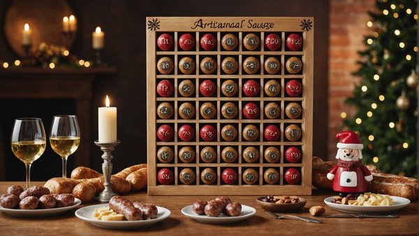 Découvrez le calendrier de l'avent saucisson artisanal de 2024